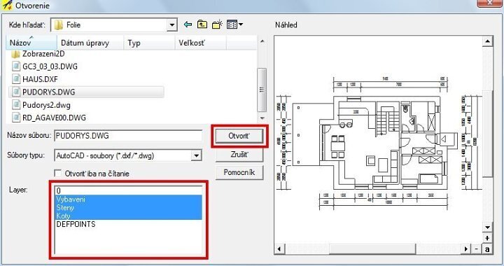 DWG/DXF import DWG/DXF import