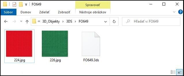 Soubor 3DS s texturami Soubor 3DS s texturami