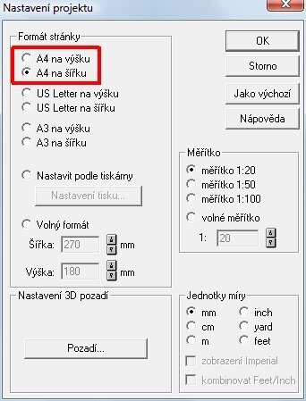Tisk obrázku na 1 stránku papíru
