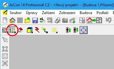 Obrázek 2: Půdorysné zobrazení barevné Obrázek 2: Půdorysné zobrazení barevné
