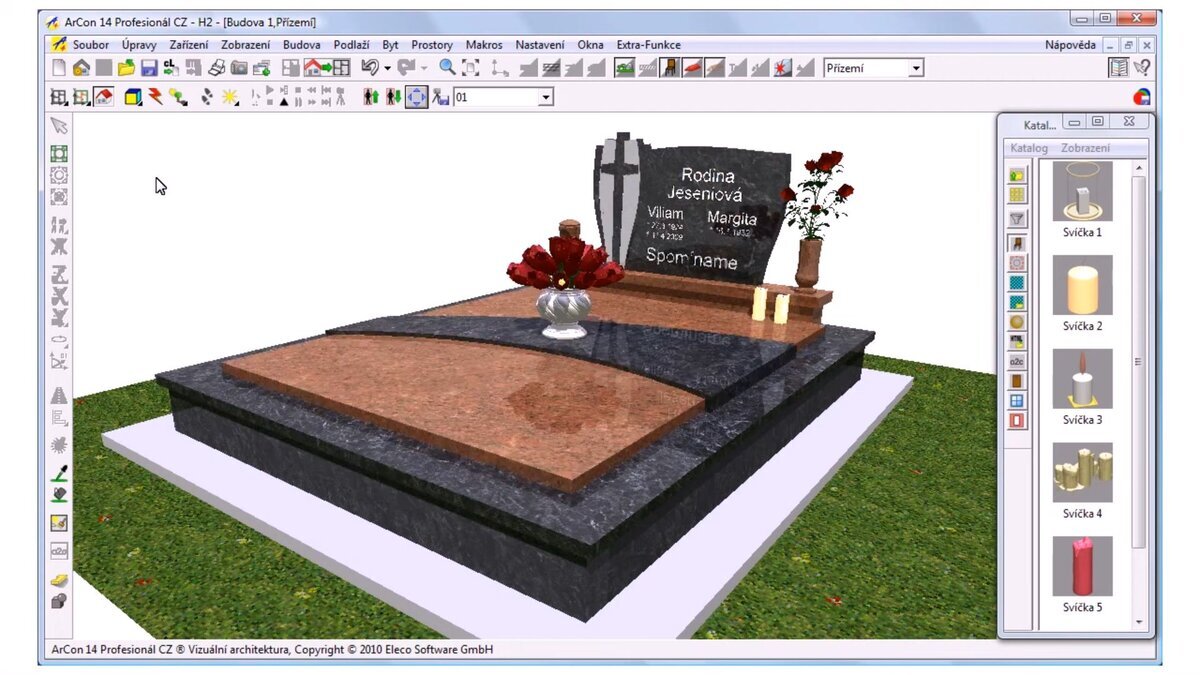 Monumento 1.2 pro ArCon