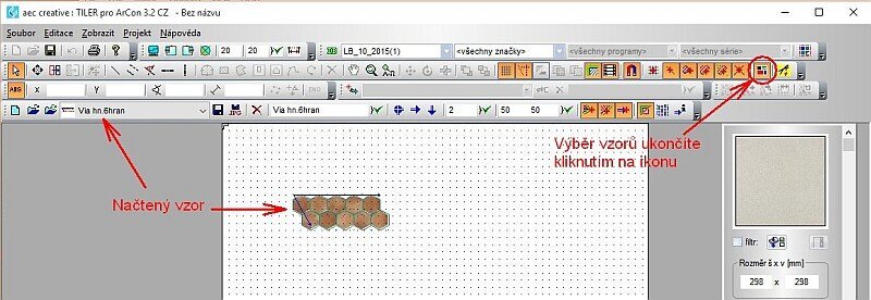Tiler – Dlaždice 6-hran vzory