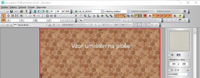 Tiler – Dlaždice 6-hran vzory