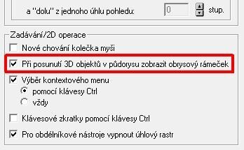 Práce s objekty v ArConu Práce s objekty v ArConu