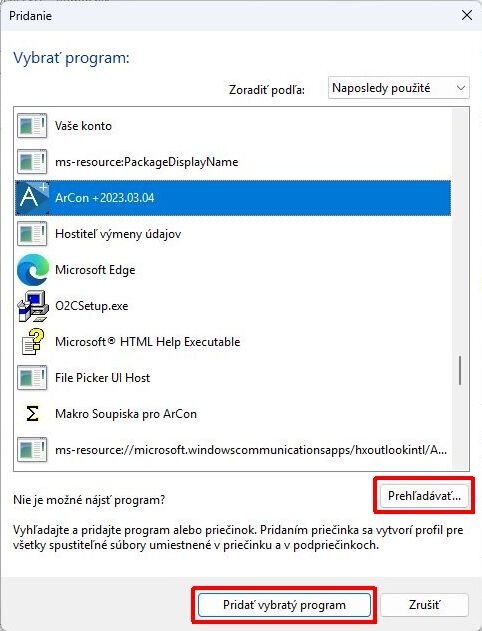 Nastavení grafické karty NVIDIA pro ArCon